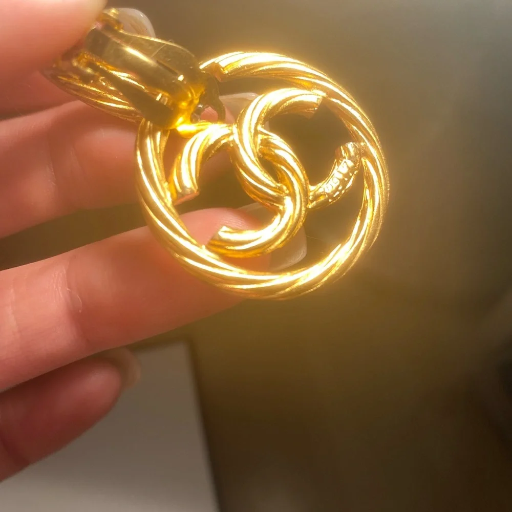 Vintage Chanel convertible earrings